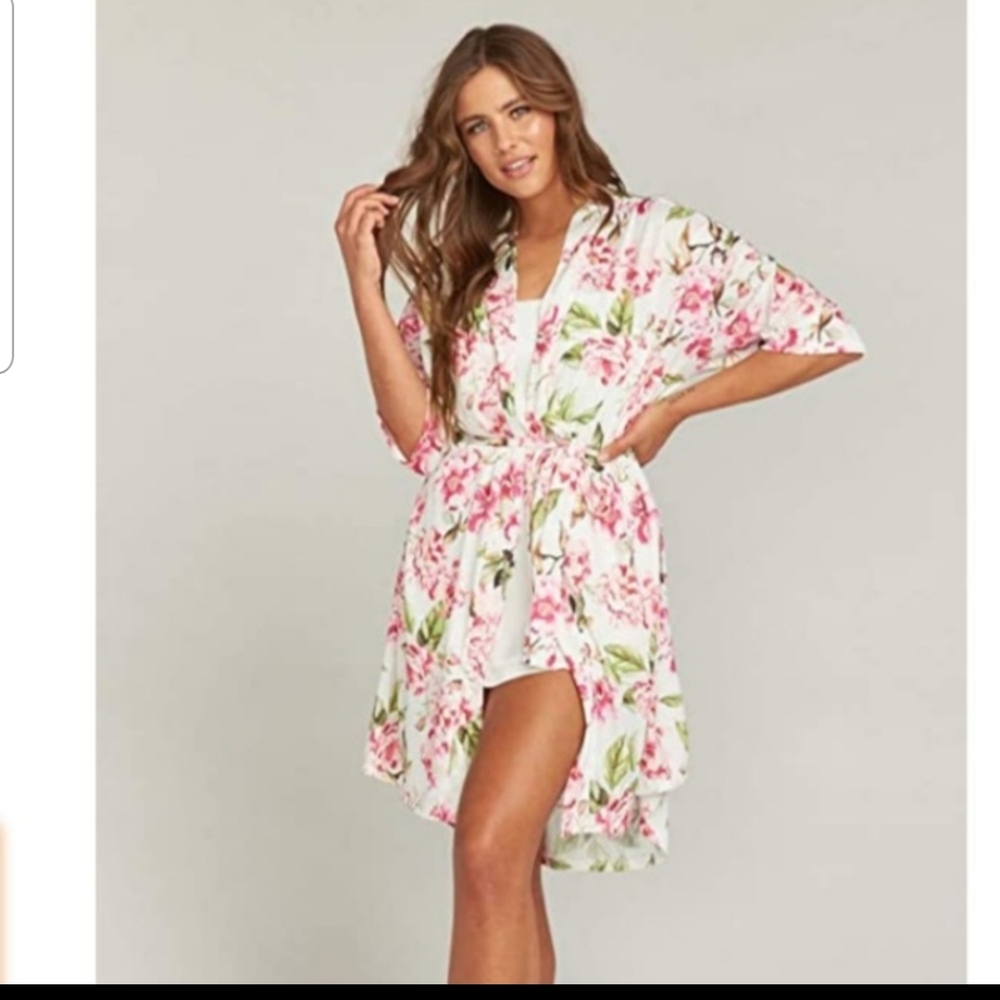 Show Me Your Mumu Brie Garden Bloom Robe Kimono
